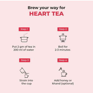 Heart Tea - 35+ Natural Ingredient Blend for Cardiovascular Wellness secondaidweb