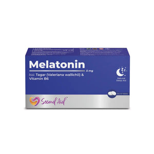 Melatonin 5mg Tablets: SecondAid