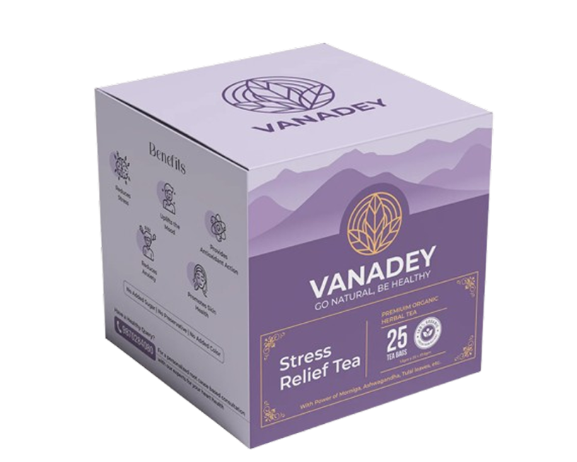 Stress Relief Tea - Natural Blend for Managing Stress & Anxiety