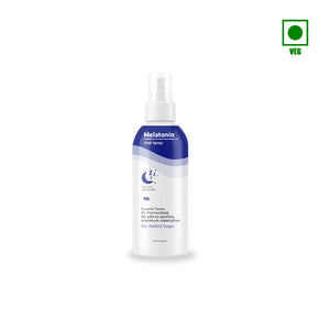 5 mg Melatonin supplement spray with natural orange flavour: SecondAid